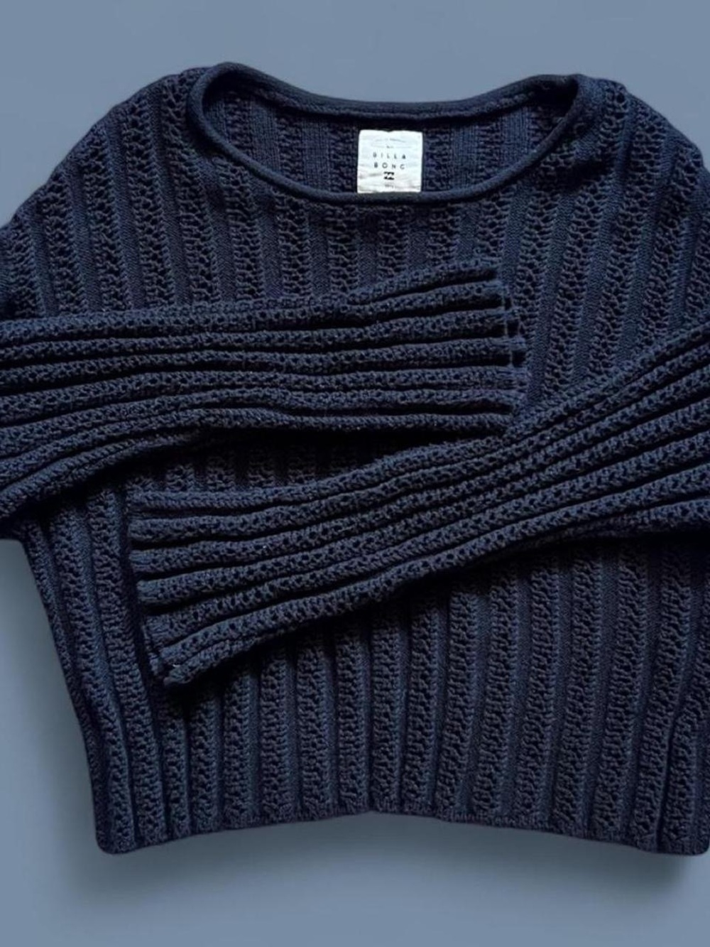 Billabong Crochet Sweater Cover Up